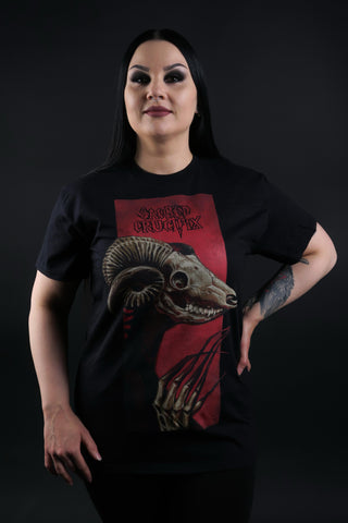 Sacred Crucifix Multicolor T-shirt