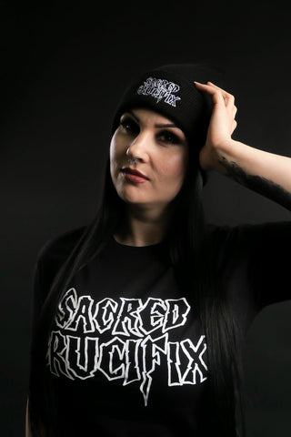 Sacred Crucifix Beanie