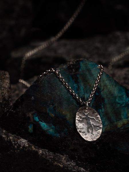 Hossa silver necklace